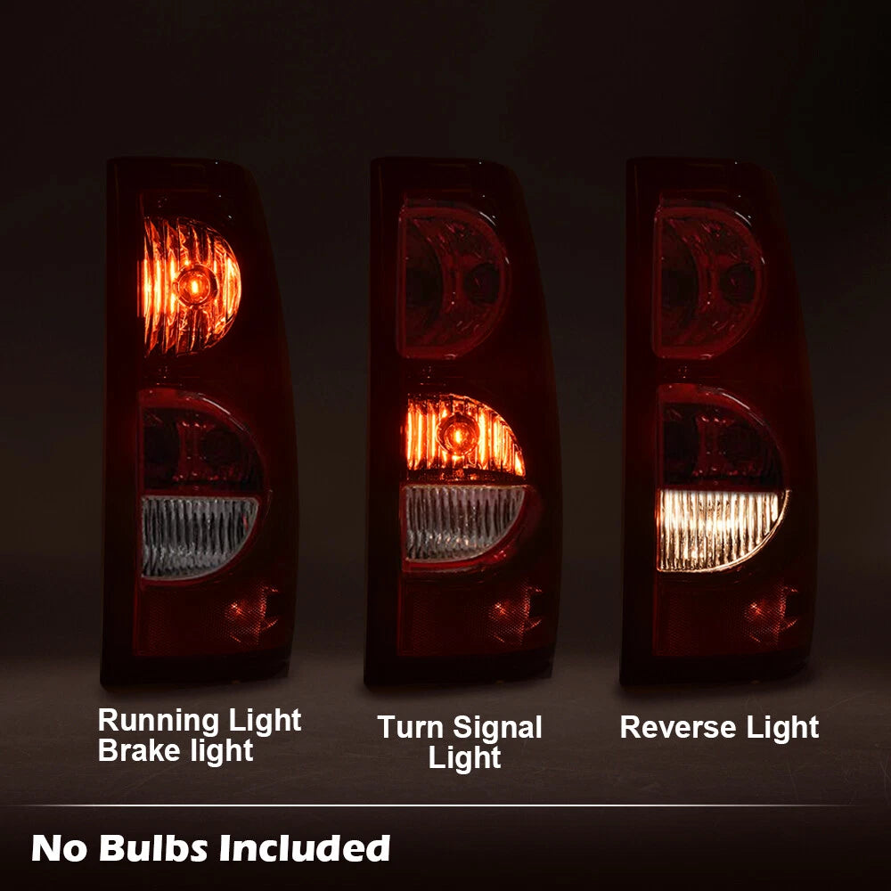 Tail Lights for Chevy Silverado 1500 2500 3500 HD (2003–2006) L+R