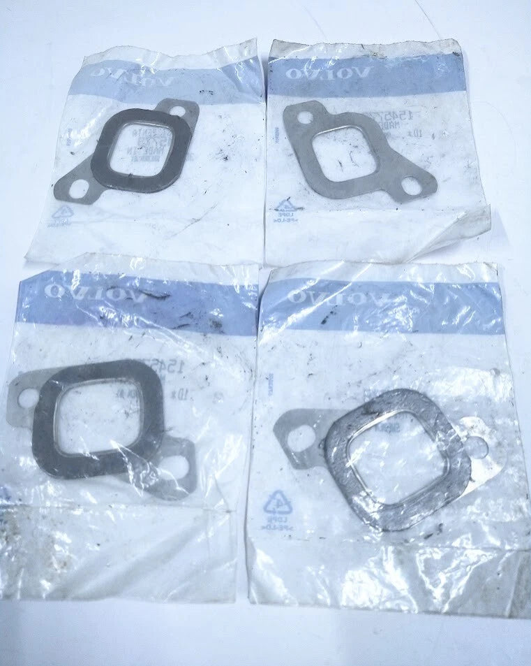 Set of 4 Exhaust Gaskets for Volvo Penta 1545779
