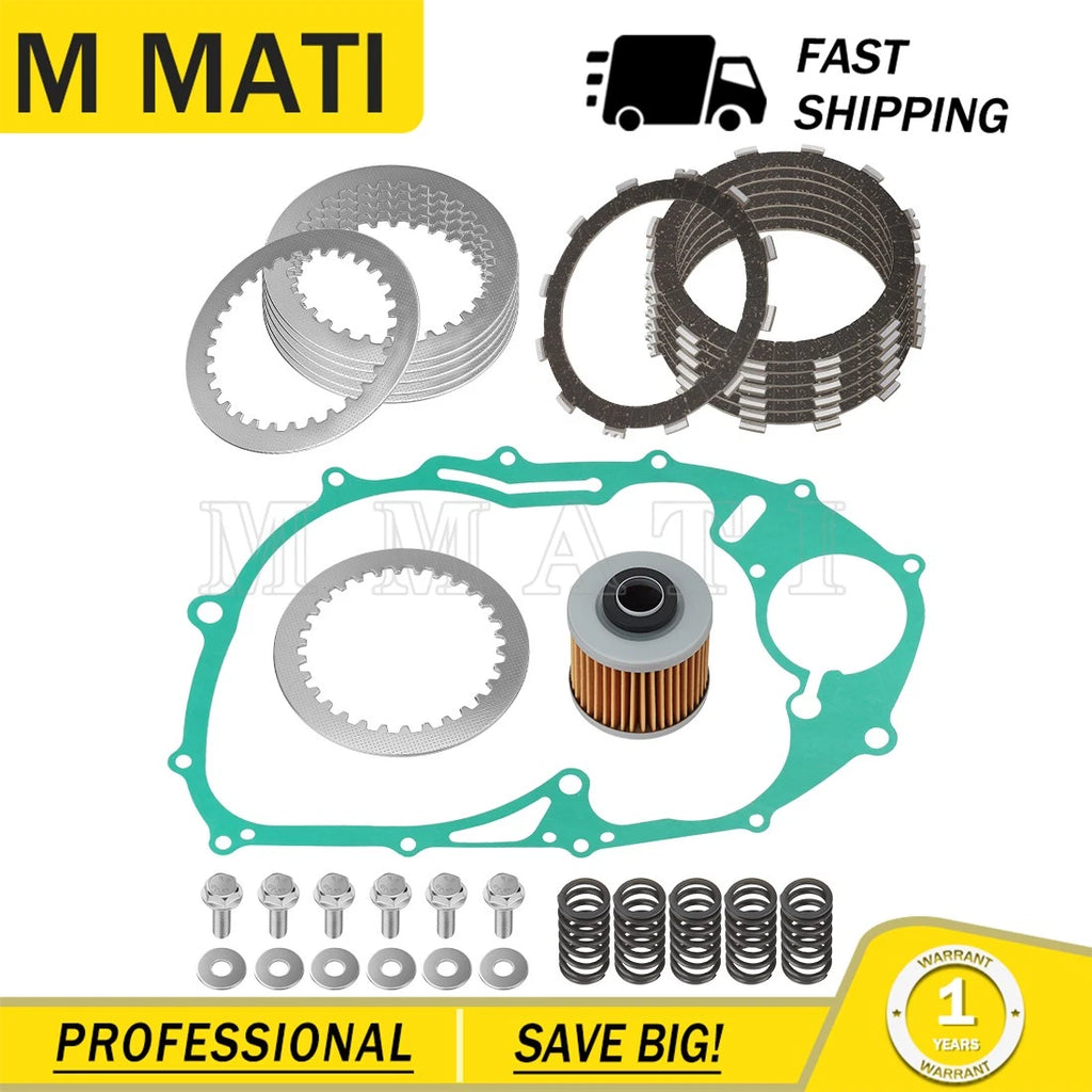 Clutch Friction Plates Kit for Yamaha V Star 650 (1998–2016)