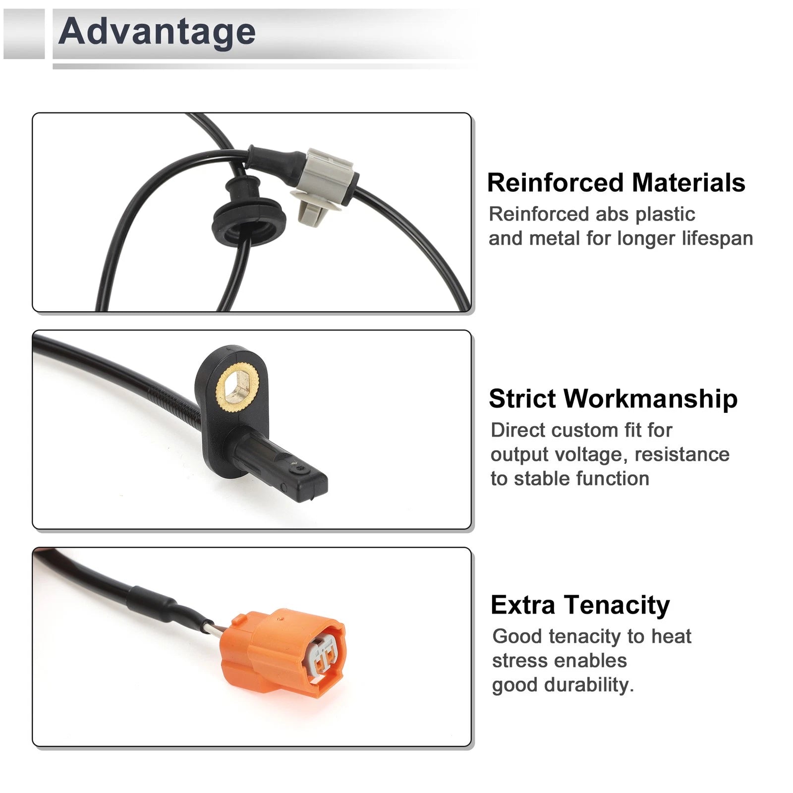 ABS Wheel Speed Sensor No. 57455SJCA01 for Honda Ridgeline (2006–2014)