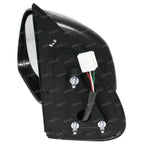LH Black Electric Side Door Mirror for Toyota Hilux (2005–2010)