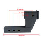 Trailer Hitch Extender for 2 Inch Receiver (6 Inch Rise/Drop) 7500lbs