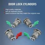 Ignition Cylinder & Door Lock Set for Ford Econoline E150 E250 E350 (1992-2014)