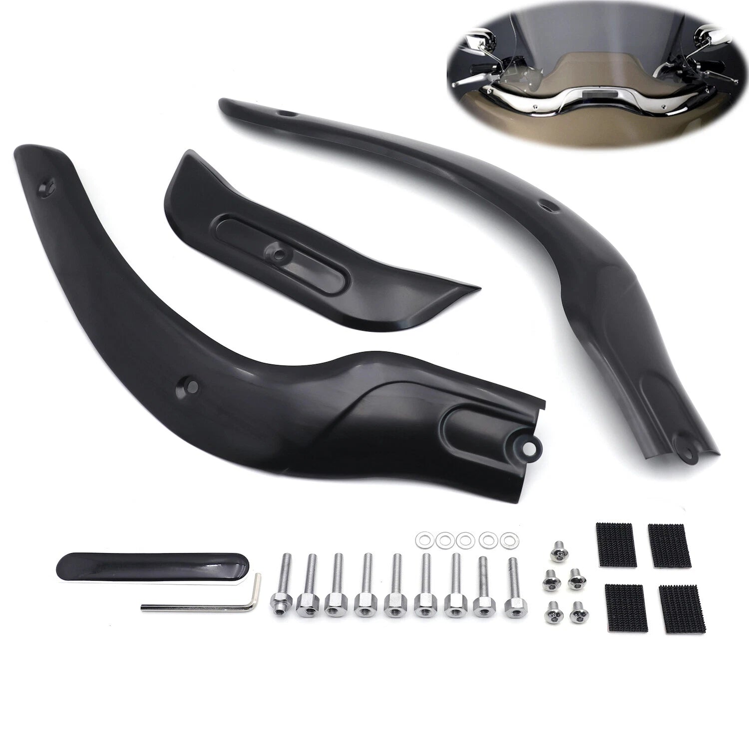 Windshield Trim for Harley Road Glide CVO, Road Glide Ultra FLTR (2004–2013)