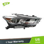RH Headlight for Nissan Maxima (2016–2018) Halogen with LED DRL