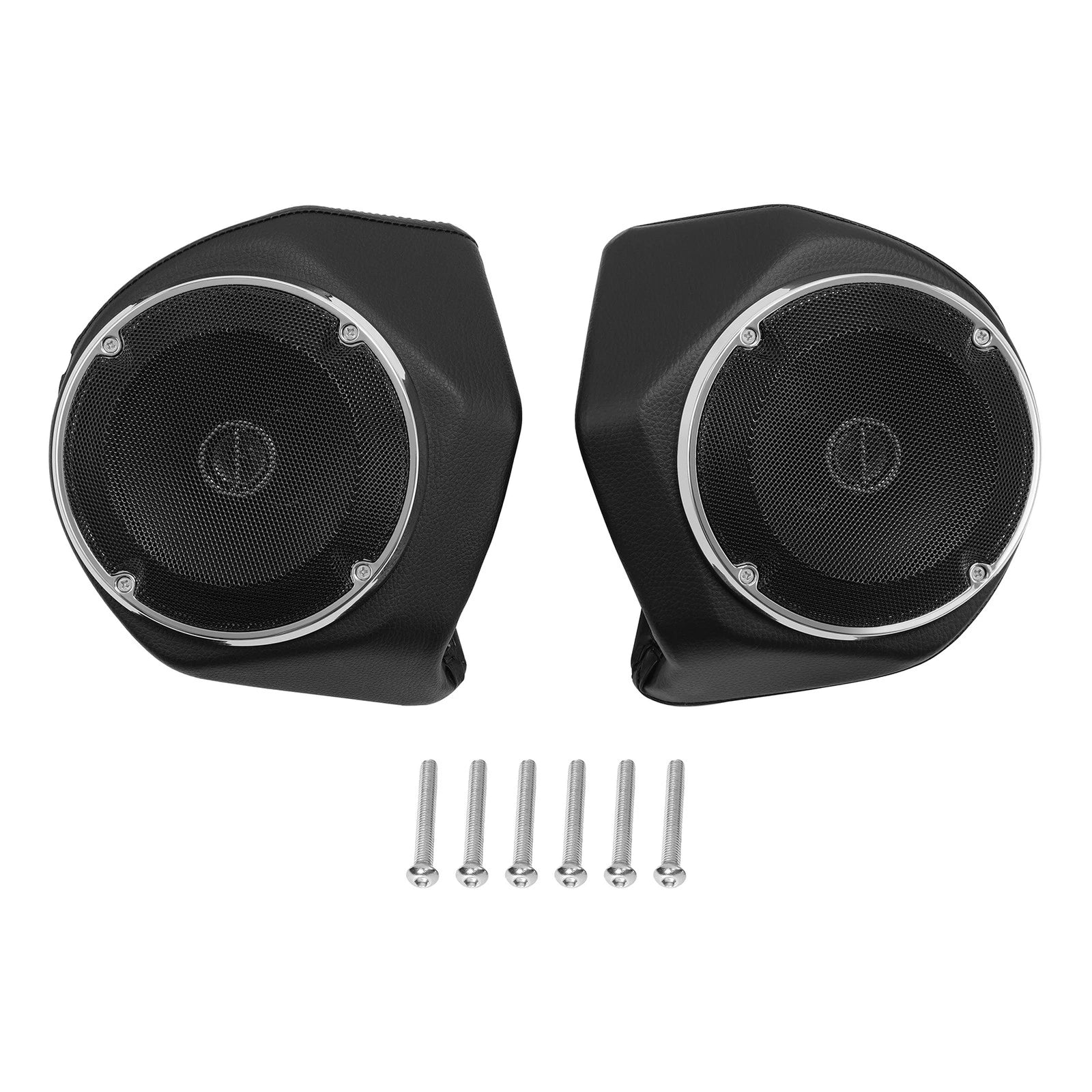 Black King Rear Speakers for Harley Davidson Touring (2014–2024)