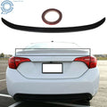 Trunk Spoiler Matte Black for Toyota Corolla (2014–2019)