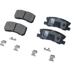Rear Brake Disc Rotors and Pads Kit for Mitsubishi Endeavor (2004–2011)