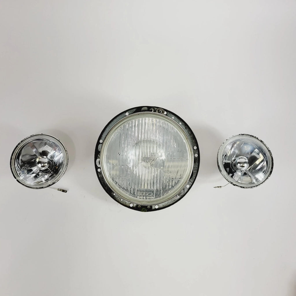 Front Headlight & Passing Auxiliary Fog Lights for Harley Davidson Touring (1998–2013)