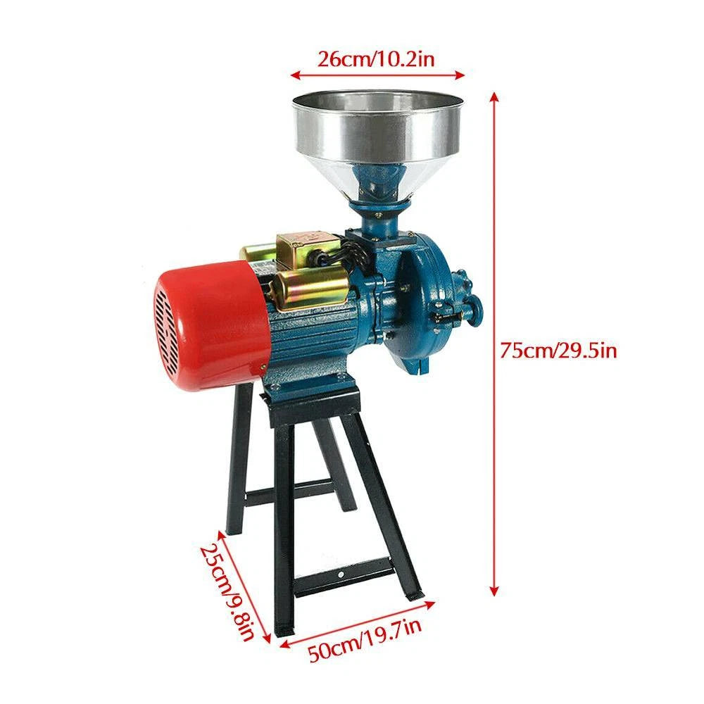 Electric Grinder for Wet and Dry Grain Milling