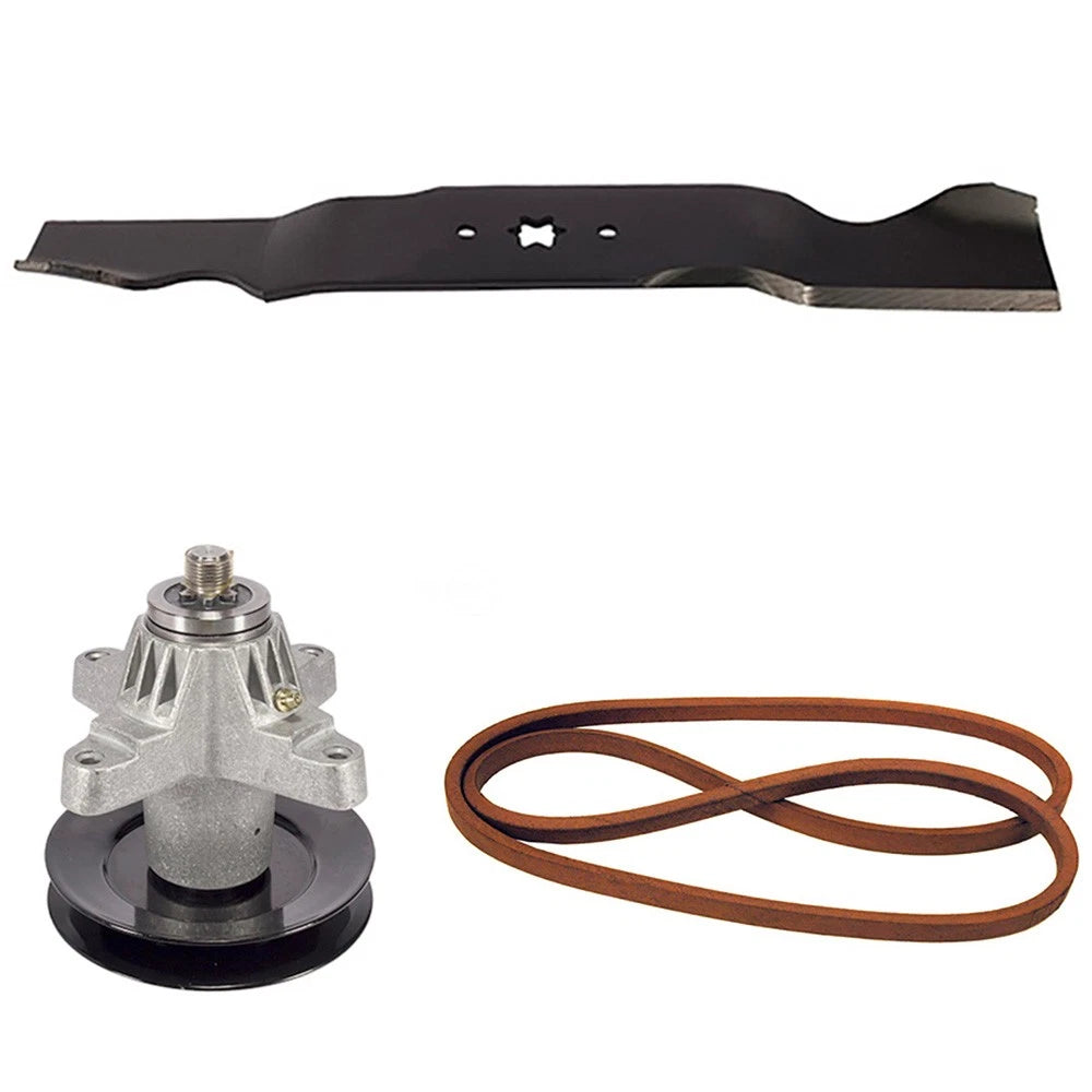 Deck Rebuild Kit with Spindles, Blades, & Belt for Craftsman (Replaces 197242)