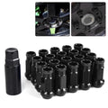 20PCS Forged Steel Lug Nuts M12 x 1.25 for Open End Cone Seat