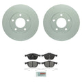 Bosch Front Disc Brake Pad Kit with 278mm Rotors for Mazda 3 Sport (2004–2009)