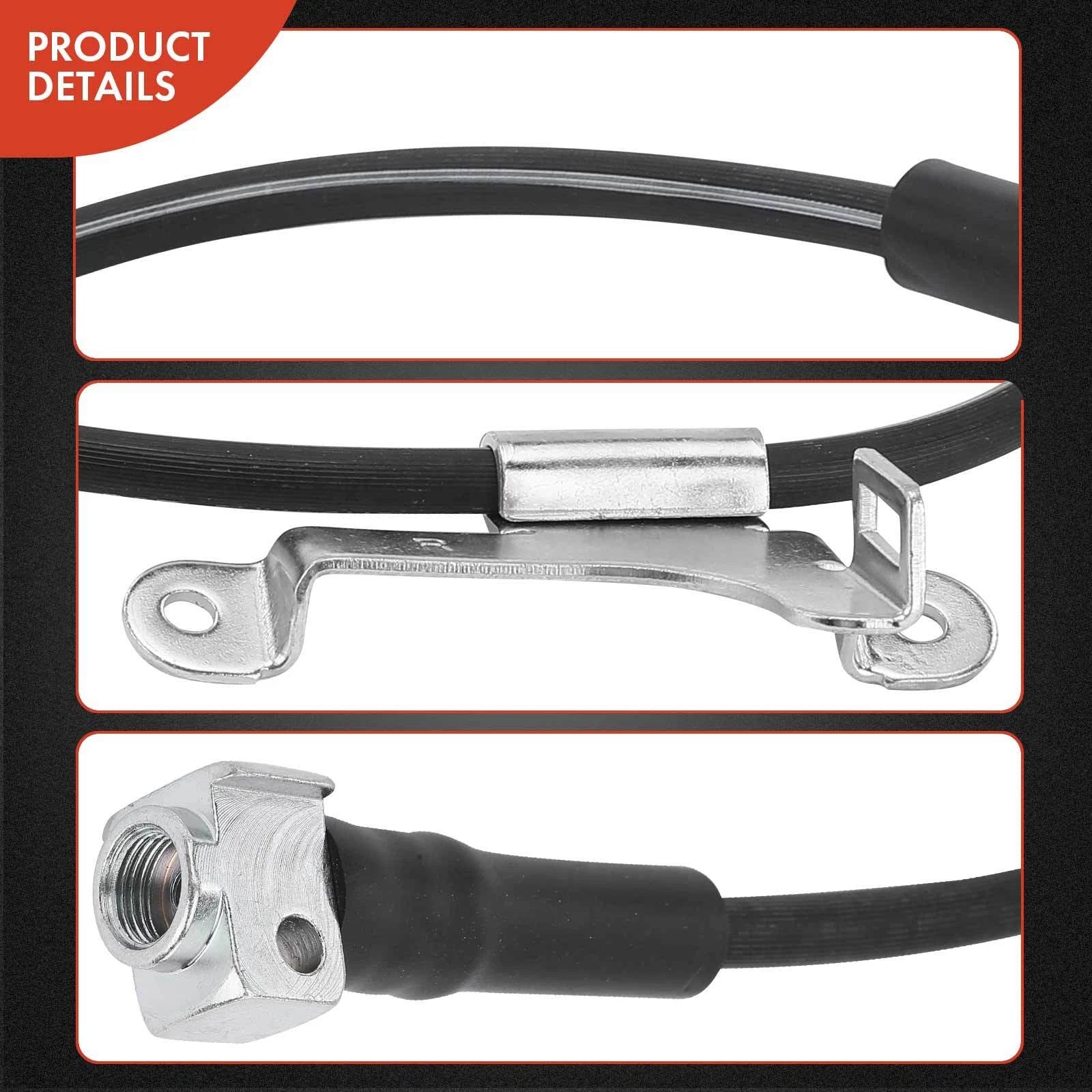 Front Left Brake Hydraulic Hose for Chevrolet Trailblazer GMC Envoy (2002–2009)