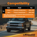 3" 4" Drop Kit for Chevrolet Colorado GMC Canyon (2004–2012) 2WD Front Rear