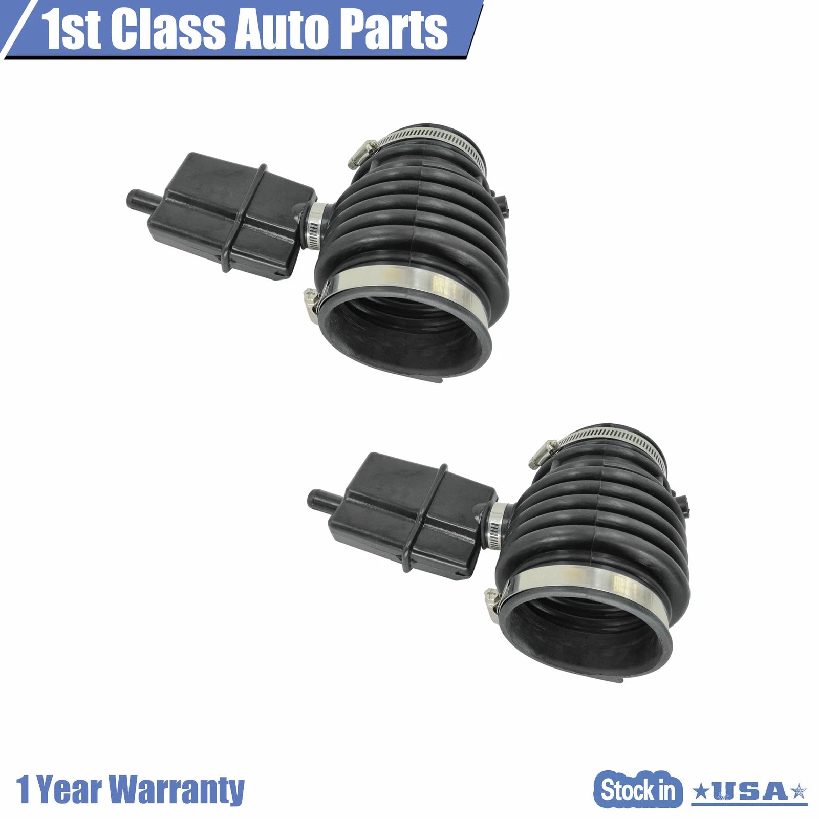 2X Engine Air Intake Hose for Nissan Murano (2008–2011)