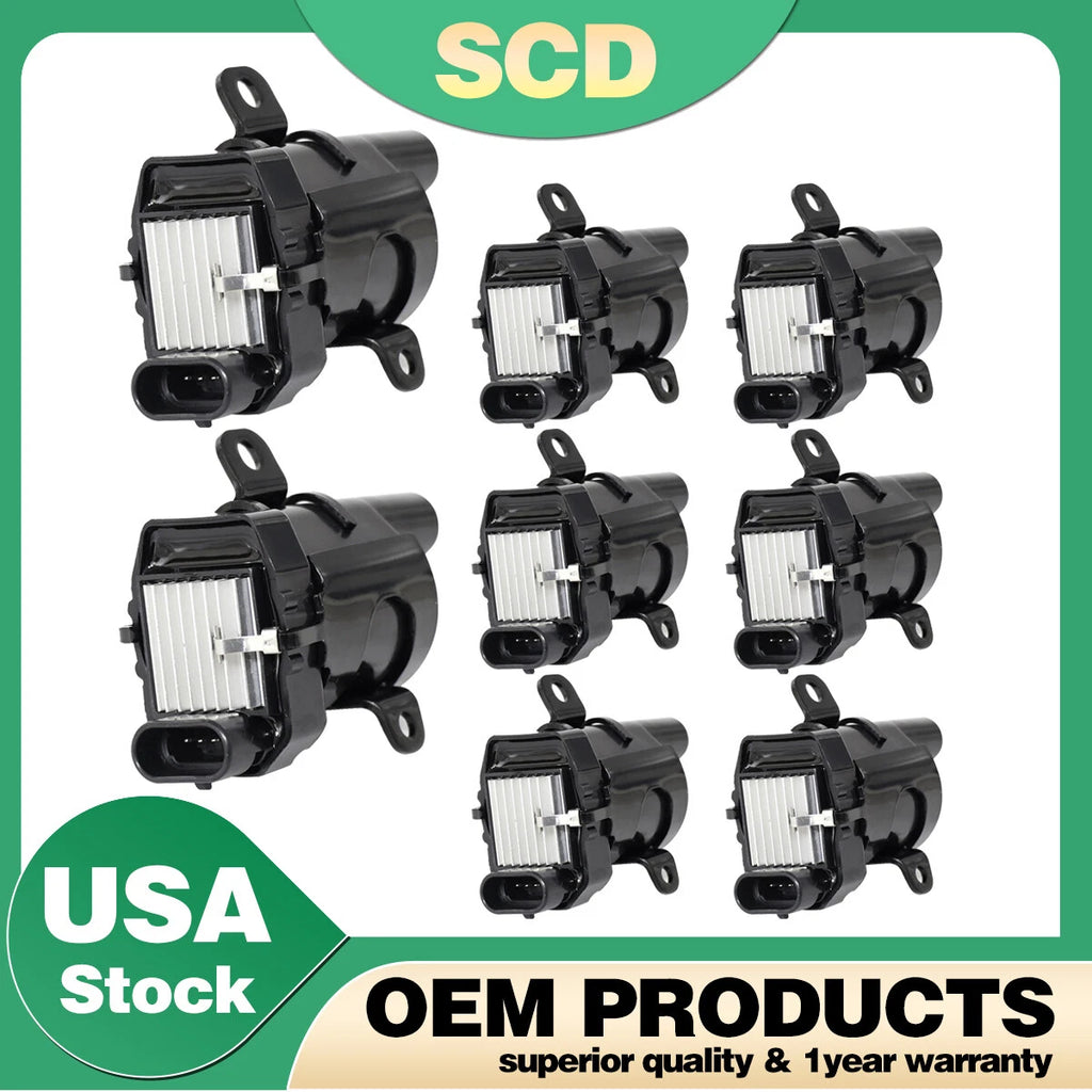 8PCS Ignition Coil UF262 for Chevy Express 3500 GMC Sierra Yukon (2003–2014)