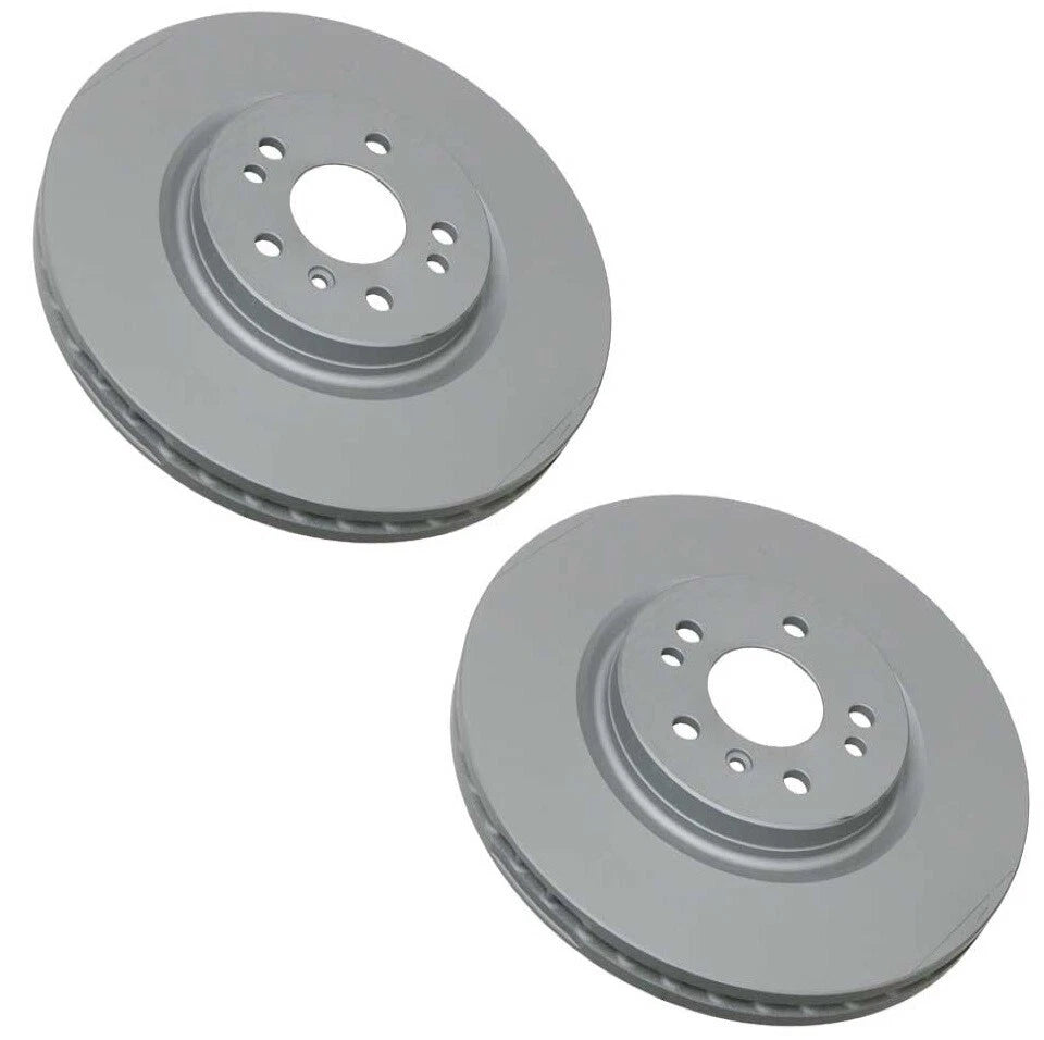 2 Front Brake Rotors Zimmermann Z 1644211312 for Mercedes ML350 ML500 R350 (2006–2011)