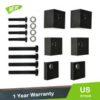 Set of 20 Black Plastic Rivets for Ford F150 F250 F350 F450 (2015–2021)