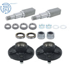 Trailer Axle Kit 3500# Square Spindle for Camper RV (Idler Hub #84)