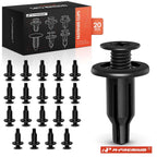 20x Nylon Bumper Retainer Clip for Honda 