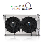 3 Row Aluminum Radiator Fan Assembly for Chevy S10 Blazer V8 (1982–2002)
