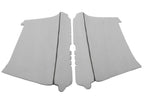 Door Panel Cover for Toyota 4Runner (2010–2020) PVC Leather Black