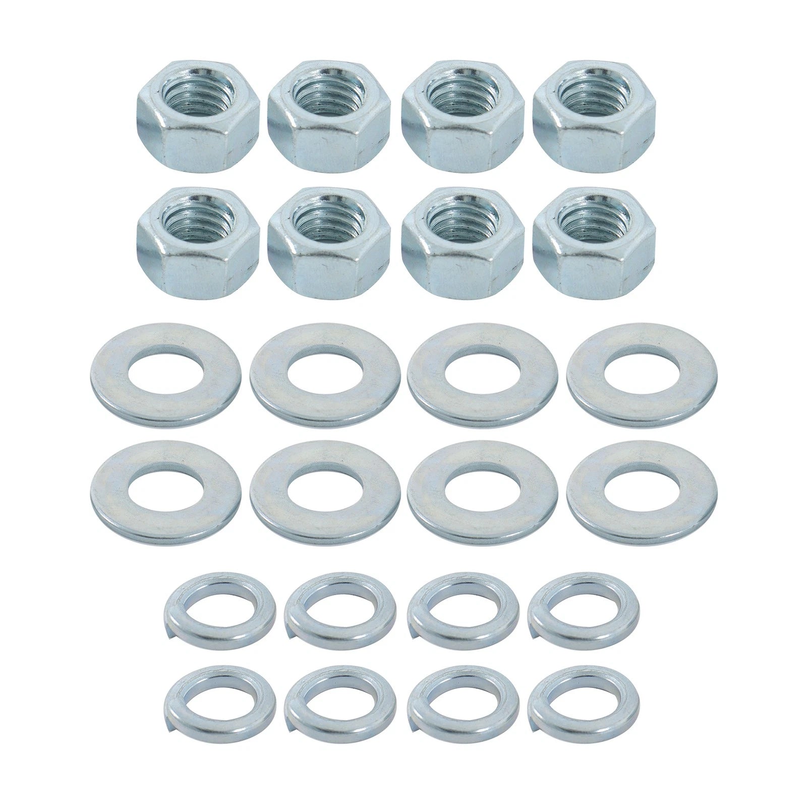 U Bolt Kit for 3500lb Trailer Axle 2-3/8" Round (5-1/2" Long, 1/2" Diameter)