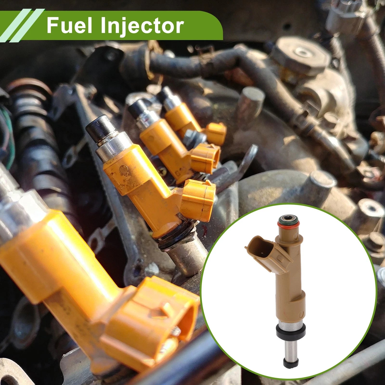 Fuel Injector for Toyota Matrix Base 1.8 (2009–2012) 23250-0D010