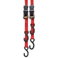 Set of 2 Ratchet Tie Downs with Hooks for (B1312620)