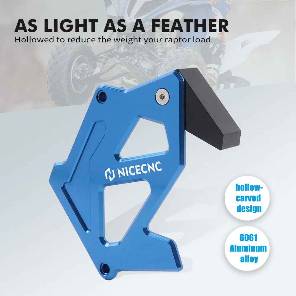 Sprocket Cover Guard Chain Guide for Yamaha Raptor 700 700R (2011–2026) Blue