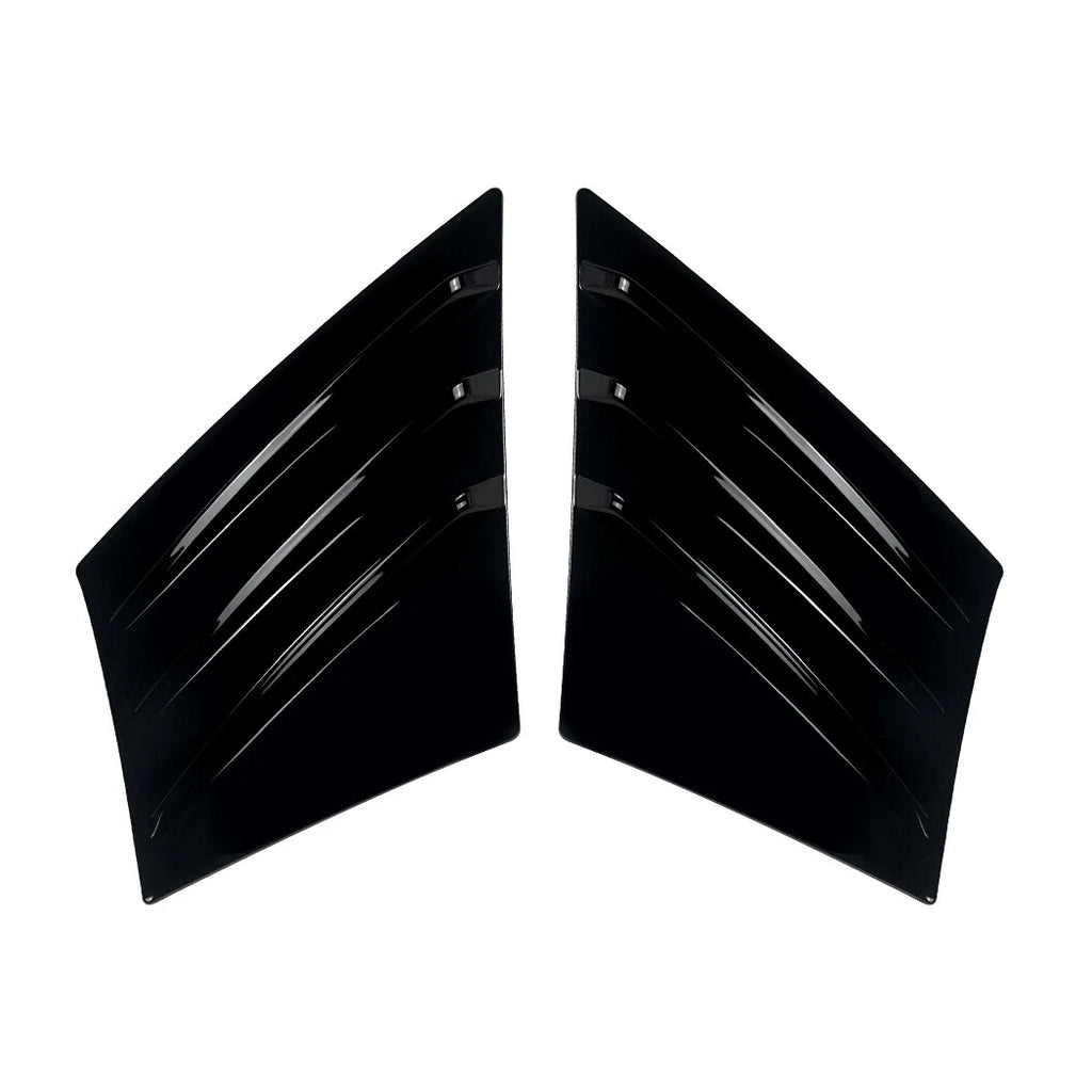 Pair Gloss Black Front Side Air Vent Grille Covers for BMW X3 G45 (2025+)