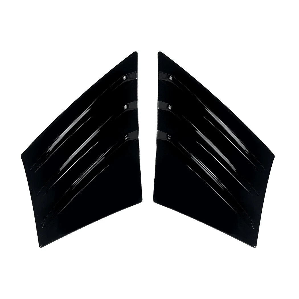 Pair Gloss Black Front Side Air Vent Grille Covers for BMW X3 G45 (2025+)