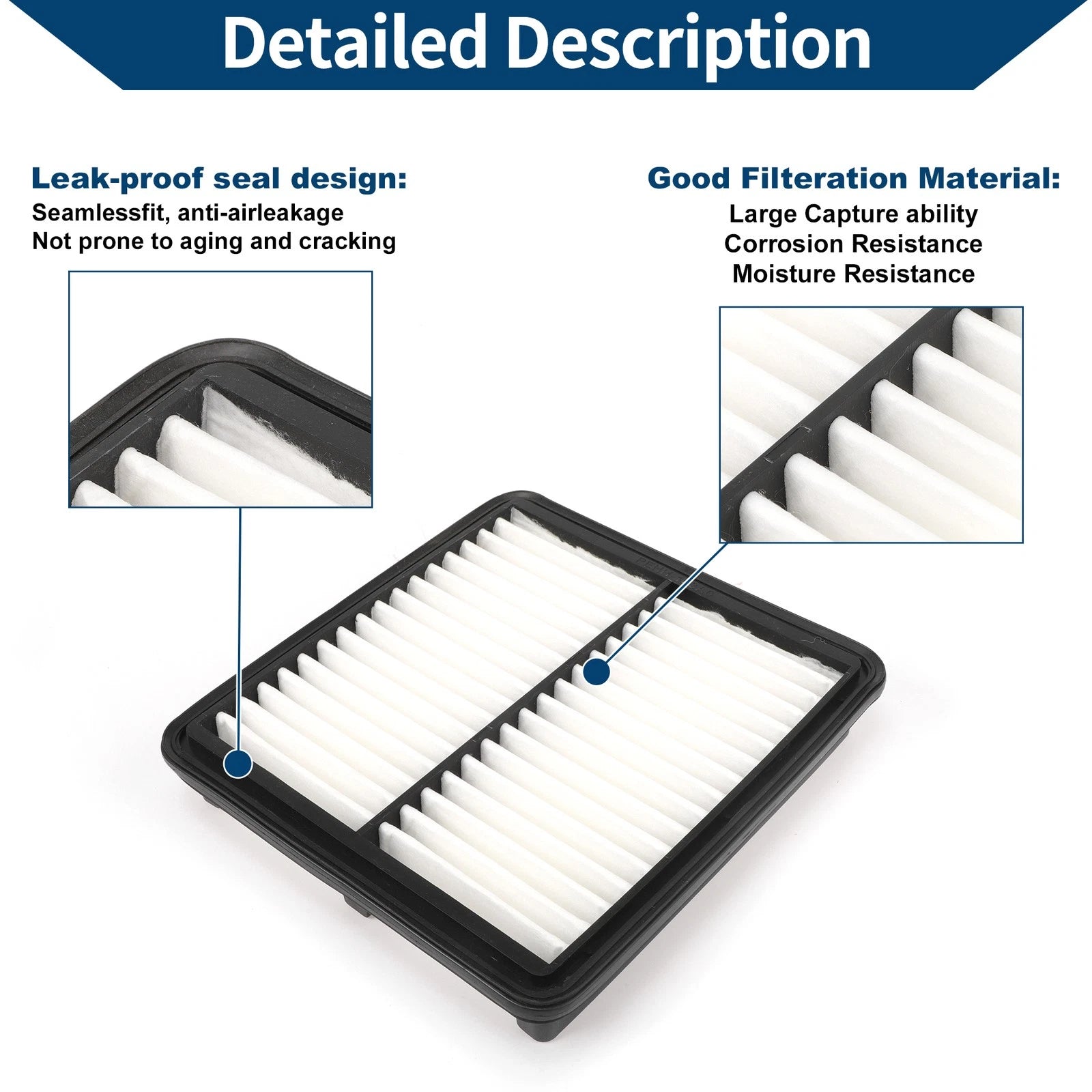 Car Engine Air Filter No.PEHH133A0 for Mazda CX-3 (2016–2021)