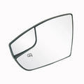 Driver Left Mirror Glass with Rear Holder for Ford Escape (2013–2016)