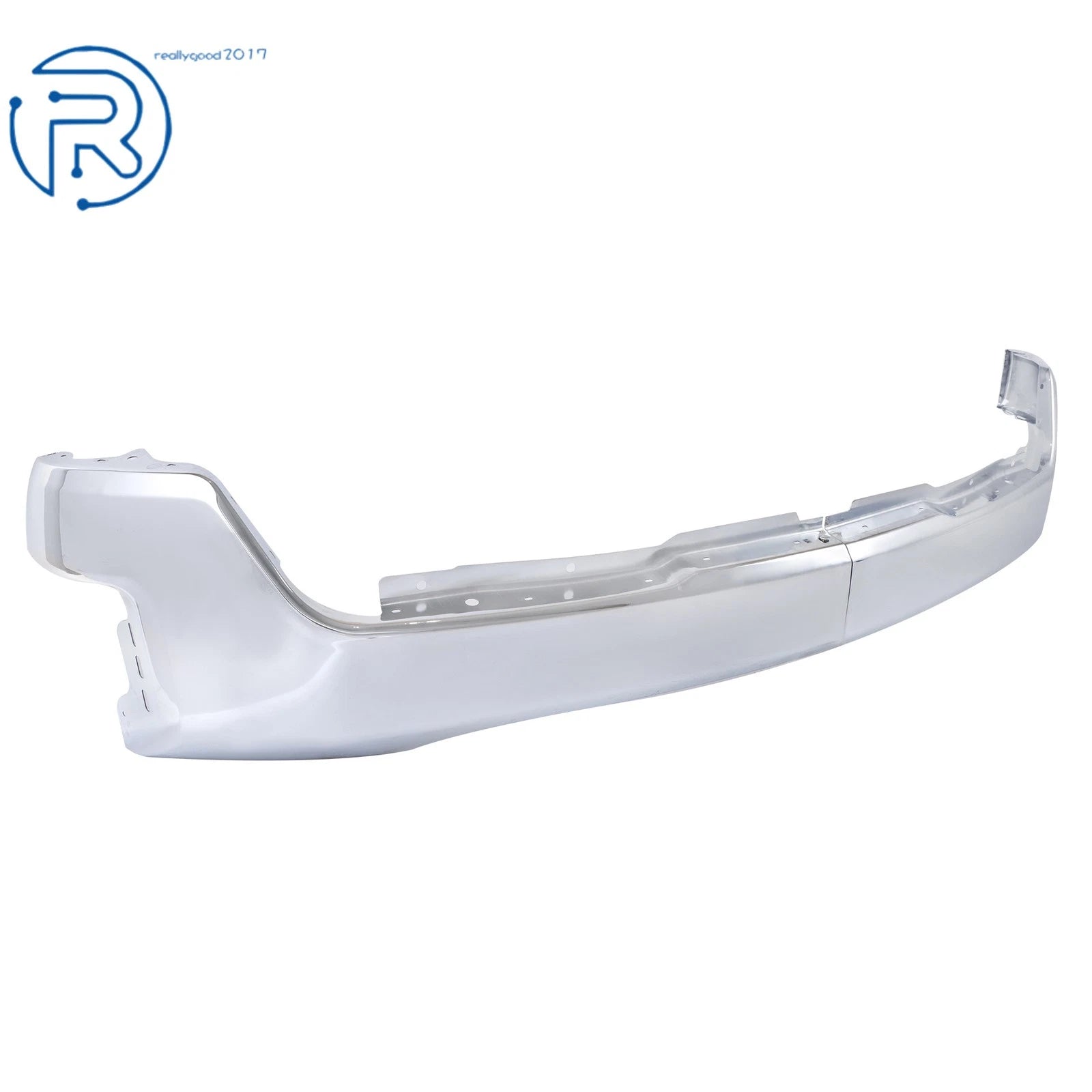 Chrome Split Front Bumper for Chevy Silverado 1500 (2019-2022)