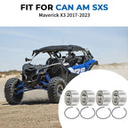 2X Front & 2X Rear Wheel Bearing for Can-Am Maverick X3 MAX R RR 4x4 (2017–2023)