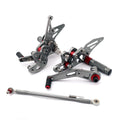 Racing Rearsets Footrest Set for Suzuki GSXR 600/750 (2011–2019)