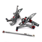 Racing Rearsets Footrest Set for Suzuki GSXR 600/750 (2011–2019)