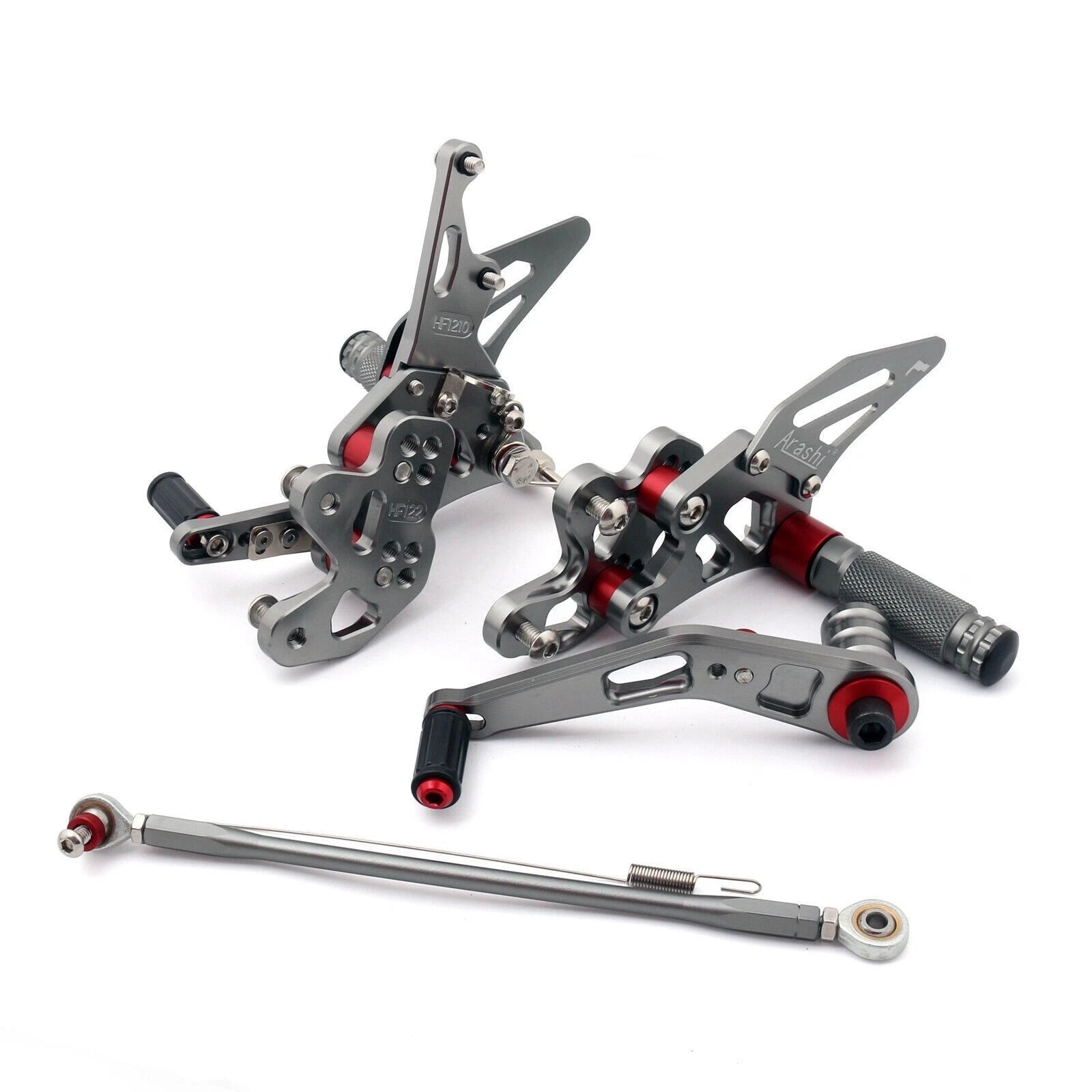 Racing Rearsets Footrest Set for Suzuki GSXR 600/750 (2011–2019)