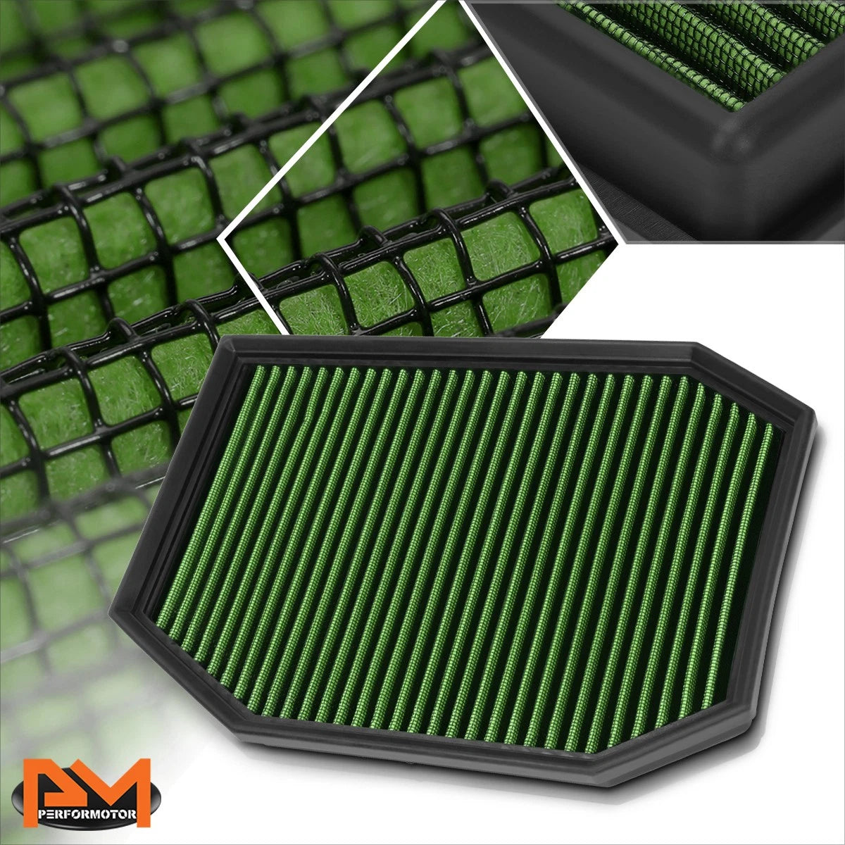 Reusable High Flow Air Filter Panel for BMW E60 5-Series (2004–2007)