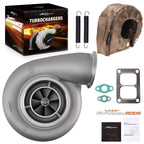 S400SX4 Turbocharger + Titanium Heat Shield for DDC-MTU Navistar Series 60 (2000–2008)