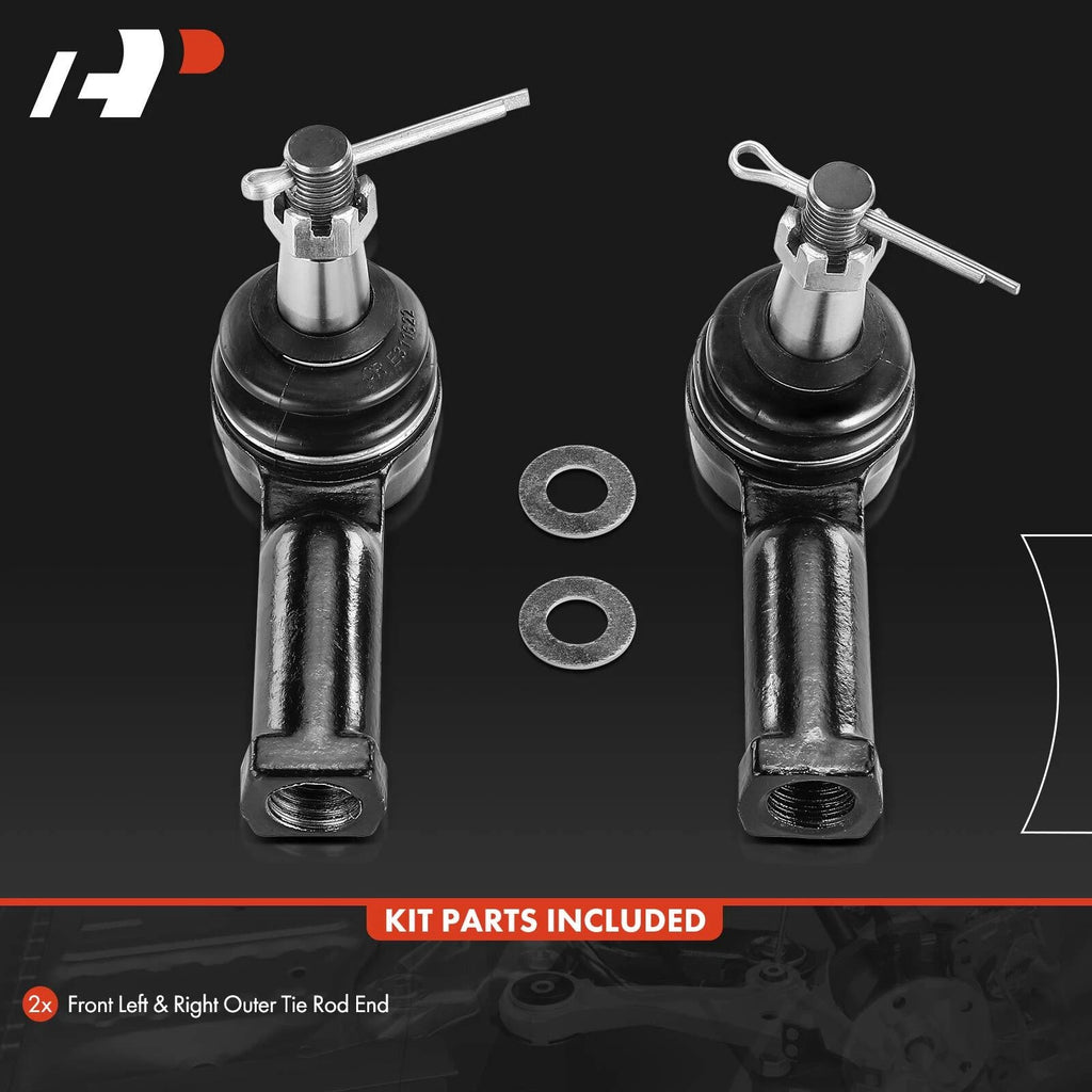 Front Outer Tie Rod Ends for Pontiac GTO (2004–2006) V8 5.7L 6.0L