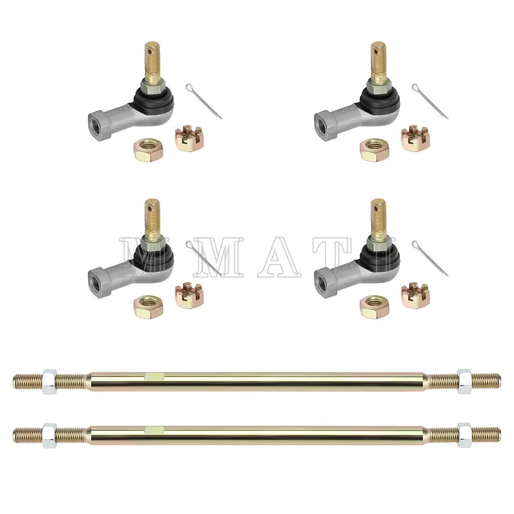 2 Tie Rod & End Ball Joint for Polaris Trail Blazer Big Boss 250 (1989–1992) 5020478