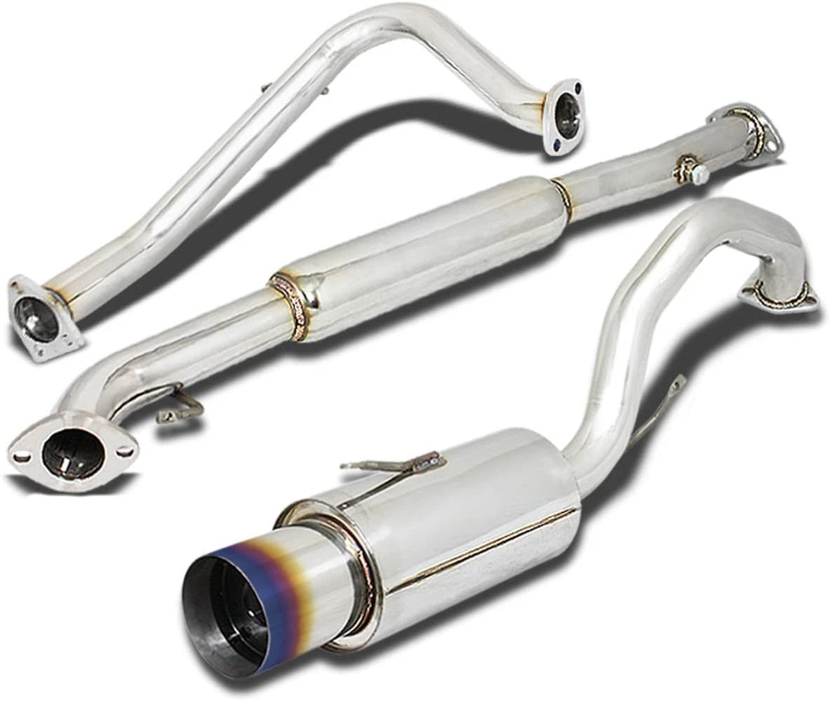4.5" Muffler for 1995-1999 Eclipse Talon Stainless Catback Exhaust System