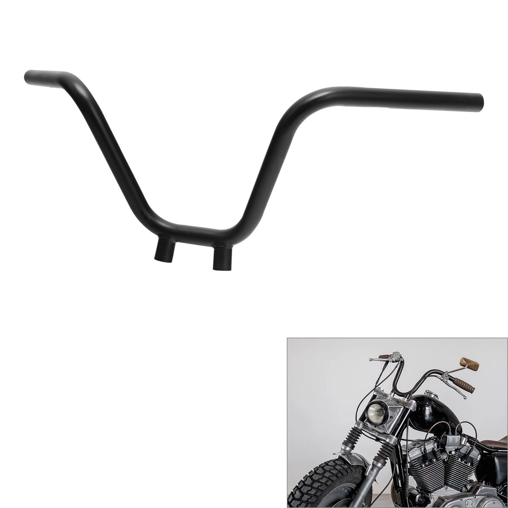 10" Rise Matte Black Ape Handlebar for Harley Softail Dyna Sportster XL 883 (2004–2023)
