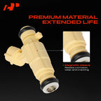 Set of 4 Fuel Injectors for Hyundai Elantra (2001–2007) Santa Fe (2007–2009) Kia Optima