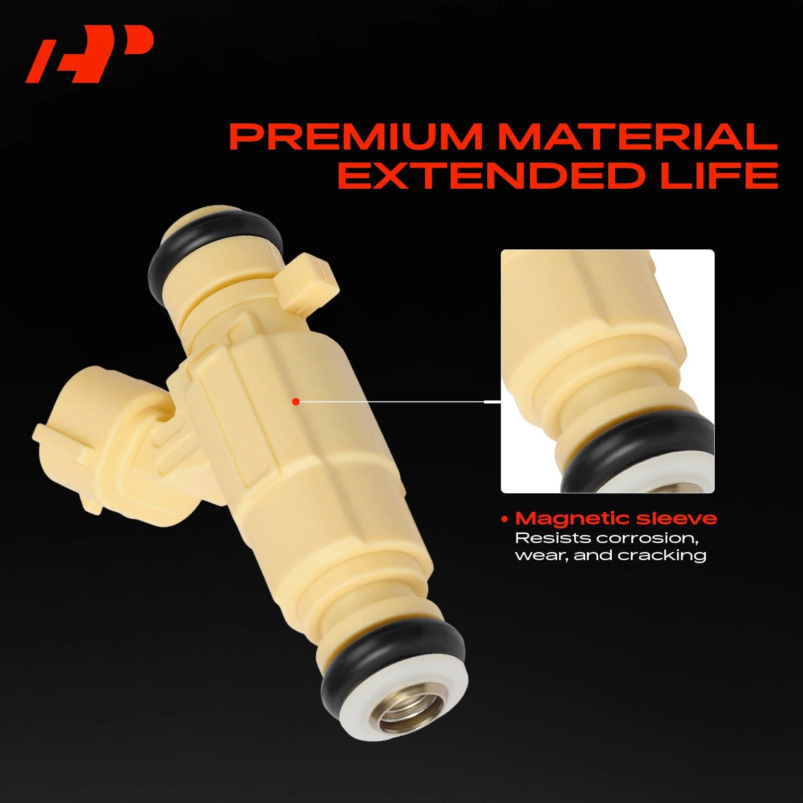 Set of 4 Fuel Injectors for Hyundai Elantra (2001–2007) Santa Fe (2007–2009) Kia Optima