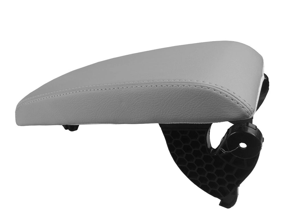 Leather Console Lid Pull Over Cover for Toyota Camry (2012–2017) Gray