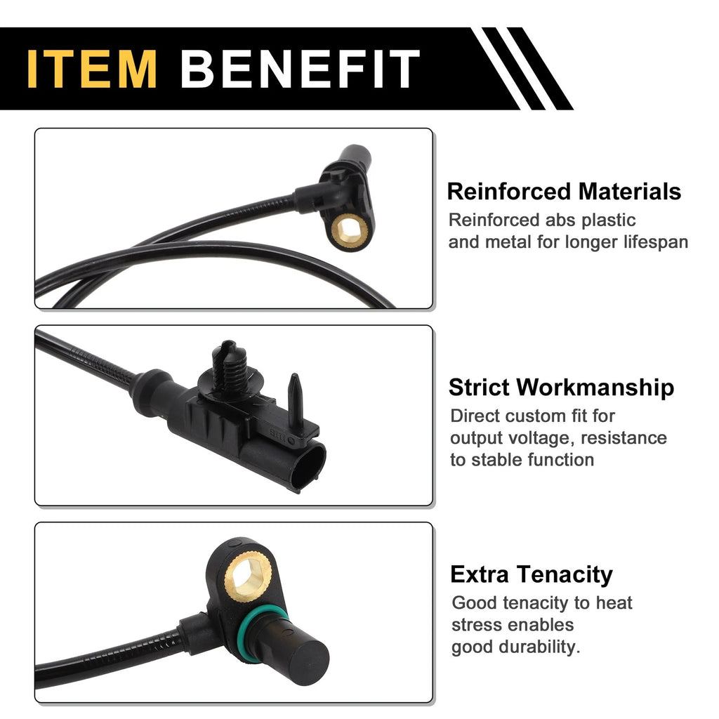 ABS Wheel Speed Sensor No. 15229012 for Chevrolet Silverado 1500 (2007–2013)